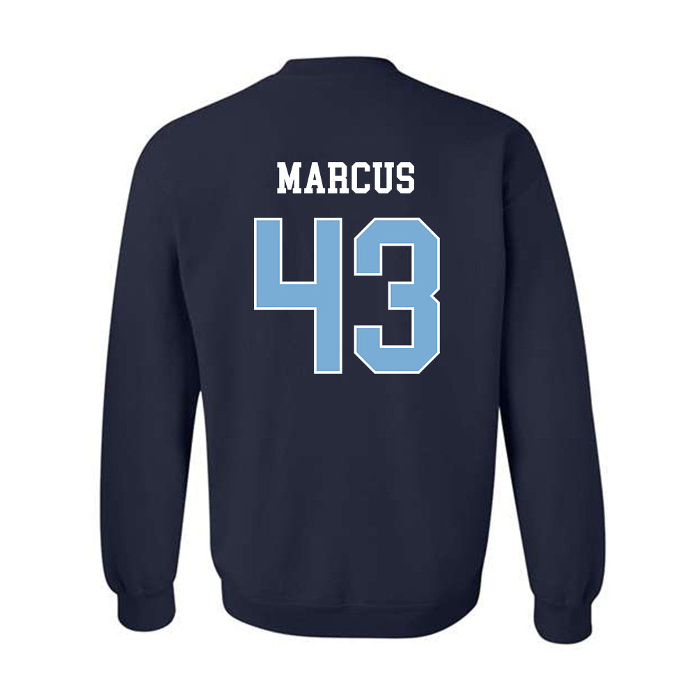 UNC - NCAA Men's Lacrosse : Josh Marcus - Classic Shersey Crewneck Sweatshirt-1