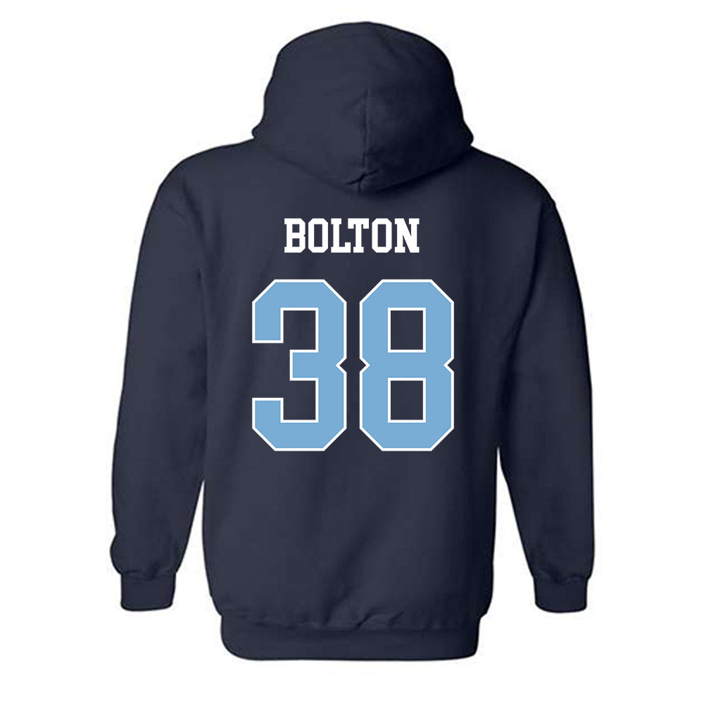 UNC - NCAA Baseball : Cale Bolton - Classic Shersey Hooded Sweatshirt-1