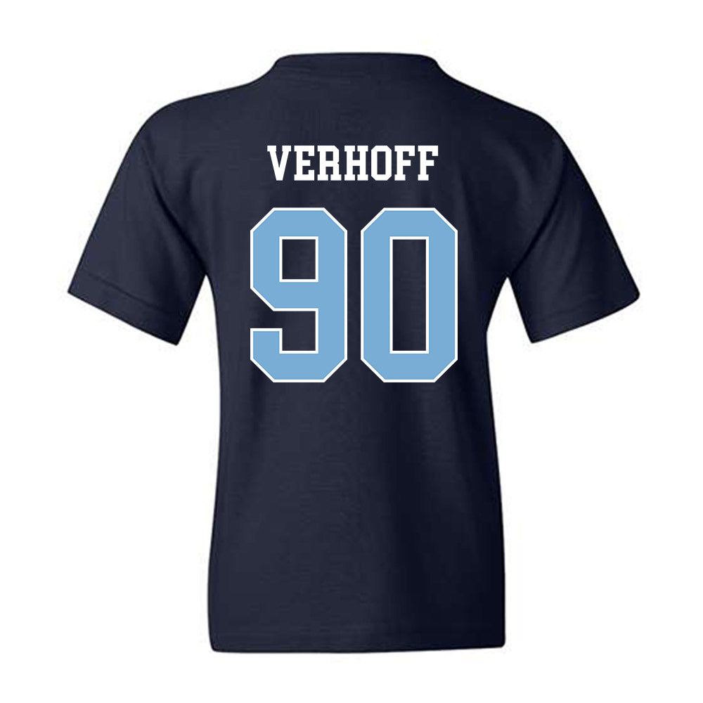 UNC - NCAA Football : Rece Verhoff - Classic Shersey Youth T-Shirt-1