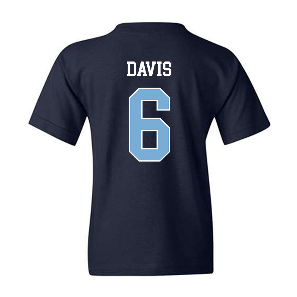 UNC - NCAA Men's Basketball : Elijah Davis - Classic Shersey Youth T-Shirt-1