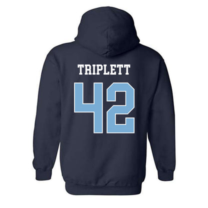 UNC - NCAA Football : Spencer Triplett - Classic Shersey Hooded Sweatshirt-1