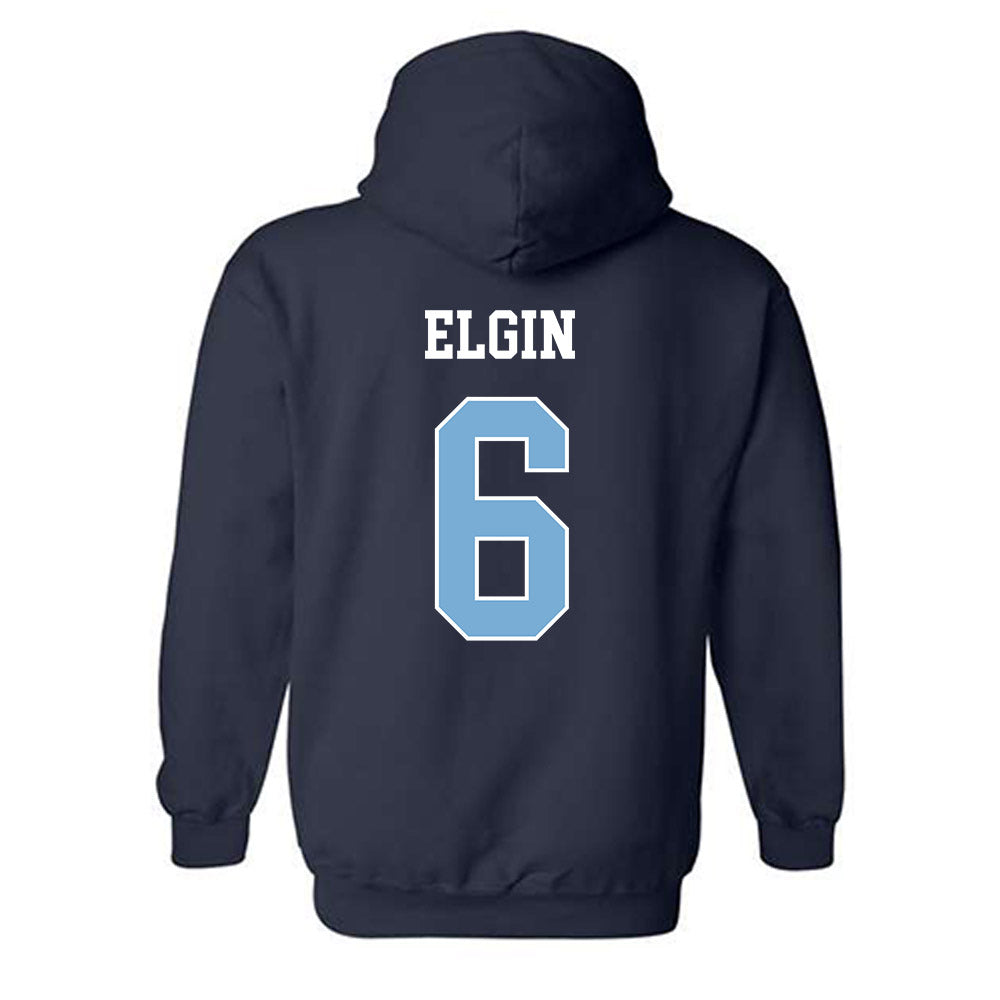 UNC - NCAA Women's Soccer : Emerson Elgin - Classic Shersey Hooded Sweatshirt-1