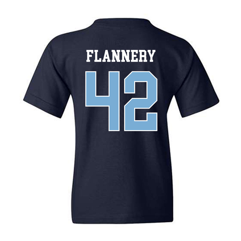 UNC - NCAA Baseball : Boston Flannery - Classic Shersey Youth T-Shirt-1