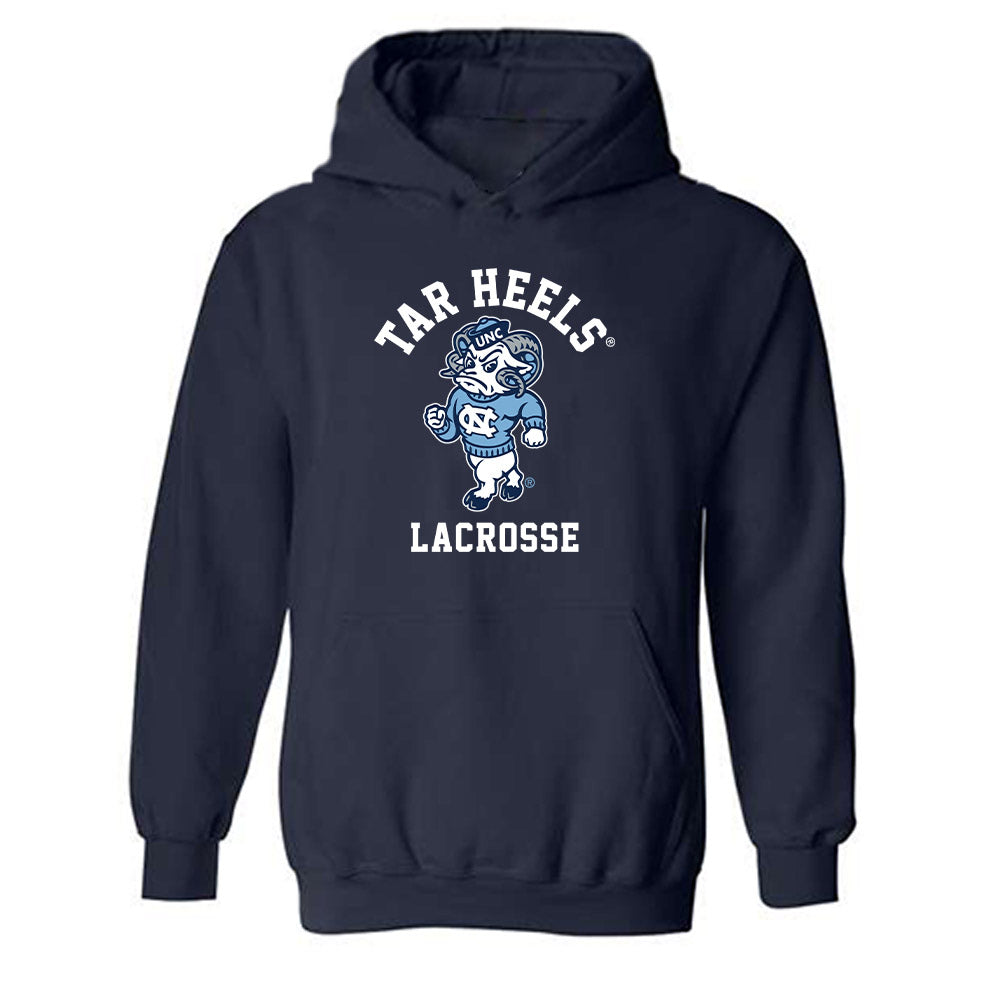 UNC - NCAA Women's Lacrosse : Sophie Student - Classic Shersey Hooded Sweatshirt-0