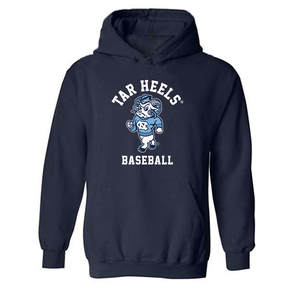 UNC - NCAA Baseball : Cale Bolton - Classic Shersey Hooded Sweatshirt-0