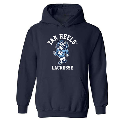 UNC - NCAA Men's Lacrosse : Jack Barton - Classic Shersey Hooded Sweatshirt-0