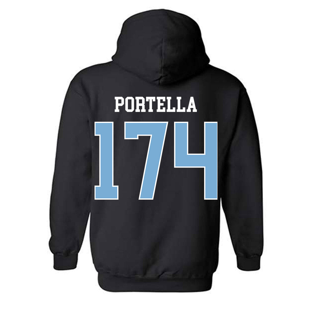 UNC - NCAA Wrestling : Sabino Portella - Classic Shersey Hooded Sweatshirt-1