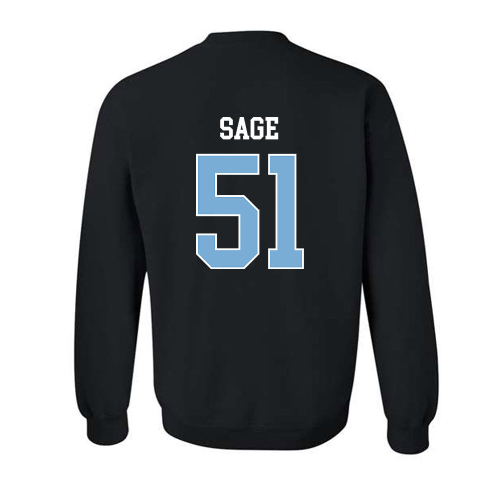 UNC - NCAA Men's Lacrosse : Nathan Sage - Classic Shersey Crewneck Sweatshirt-1