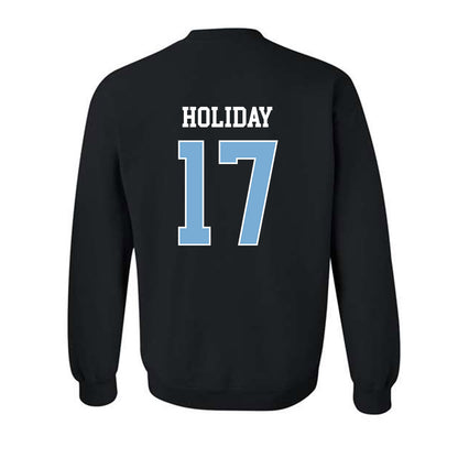 UNC - NCAA Baseball : Talan Holiday - Classic Shersey Crewneck Sweatshirt-1