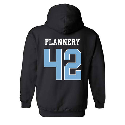 UNC - NCAA Baseball : Boston Flannery - Classic Shersey Hooded Sweatshirt-1