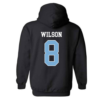 UNC - NCAA Men's Basketball : Caleb Wilson - Classic Shersey Hooded Sweatshirt-1