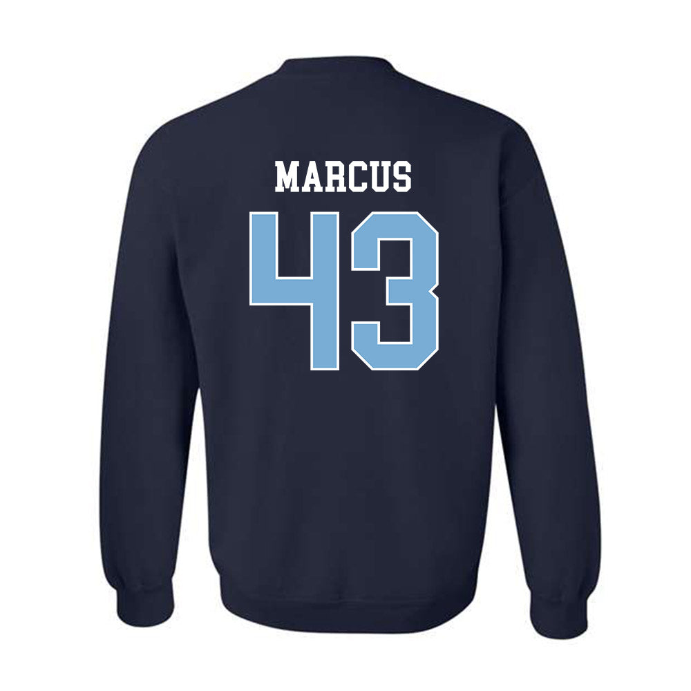 UNC - NCAA Men's Lacrosse : Josh Marcus - Classic Shersey Crewneck Sweatshirt-1
