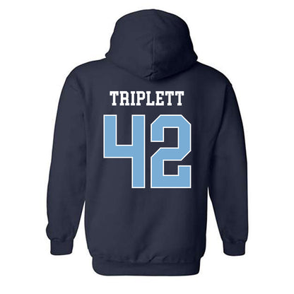 UNC - NCAA Football : Spencer Triplett - Classic Shersey Hooded Sweatshirt-1