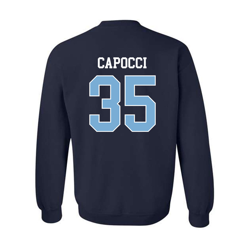 UNC - NCAA Baseball : Francesco Capocci - Classic Shersey Crewneck Sweatshirt