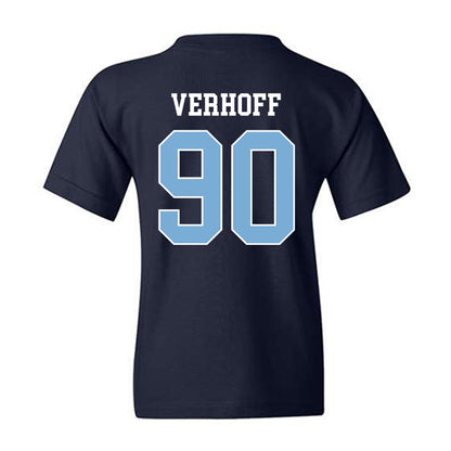 UNC - NCAA Football : Rece Verhoff - Classic Shersey Youth T-Shirt-1
