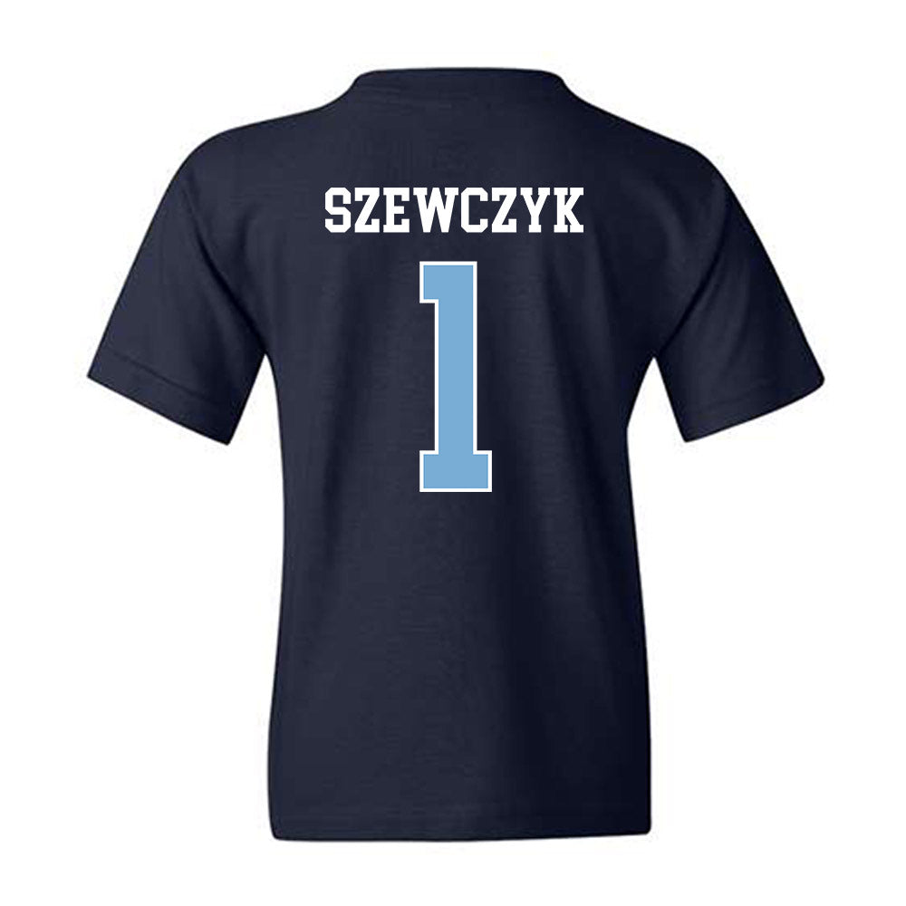 UNC - NCAA Men's Lacrosse : Mason Szewczyk - Classic Shersey Youth T-Shirt-1