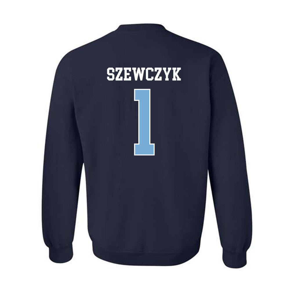 UNC - NCAA Men's Lacrosse : Mason Szewczyk - Classic Shersey Crewneck Sweatshirt-1