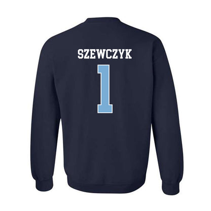 UNC - NCAA Men's Lacrosse : Mason Szewczyk - Classic Shersey Crewneck Sweatshirt-1