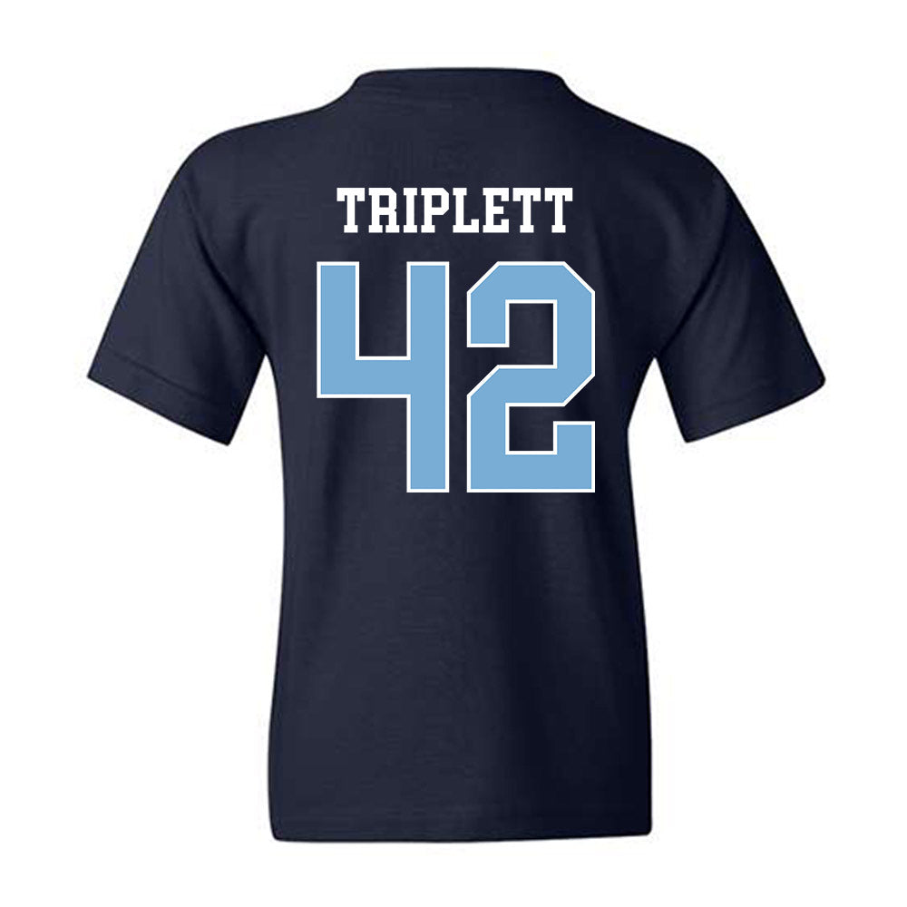 UNC - NCAA Football : Spencer Triplett - Classic Shersey Youth T-Shirt-1