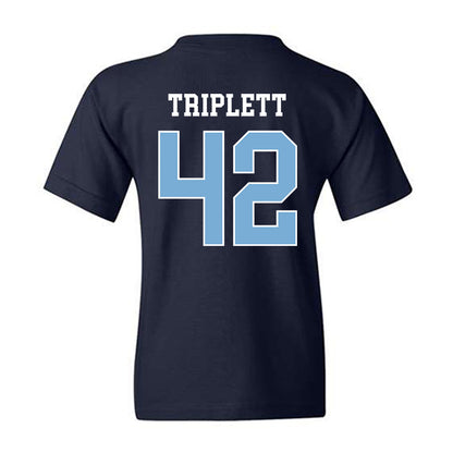 UNC - NCAA Football : Spencer Triplett - Classic Shersey Youth T-Shirt-1