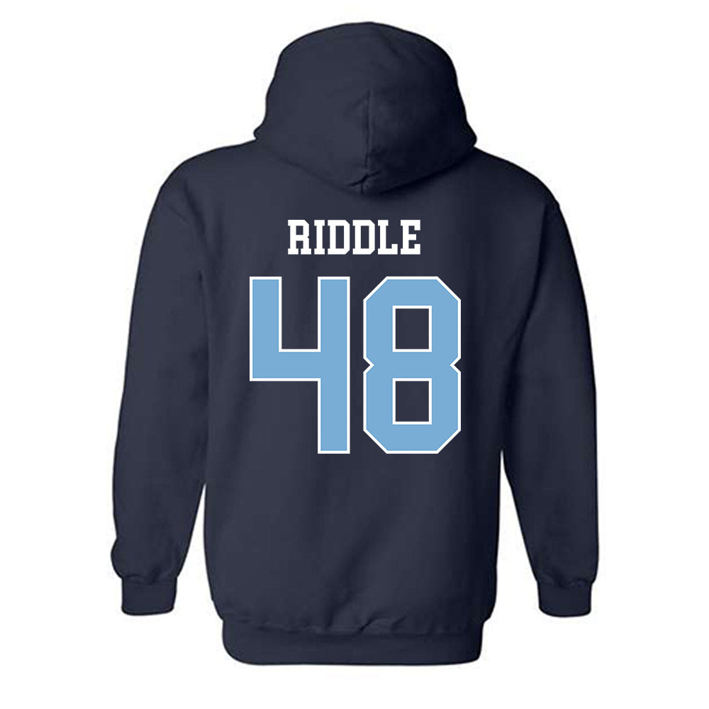 UNC - NCAA Men's Lacrosse : Graham Riddle - Classic Shersey Hooded Sweatshirt