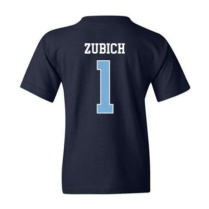 UNC - NCAA Women's Basketball : Jordan Zubich - Classic Shersey Youth T-Shirt-1