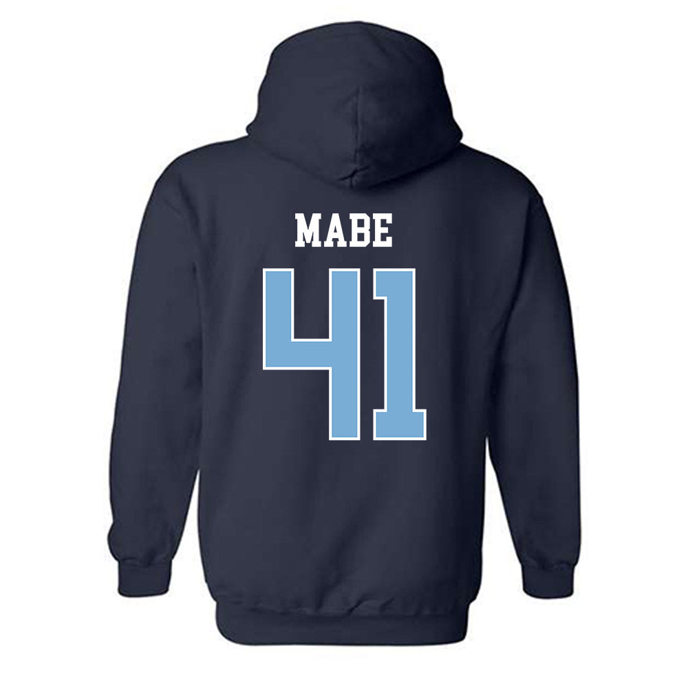 UNC - NCAA Baseball : Justin Mabe - Classic Shersey Hooded Sweatshirt-1