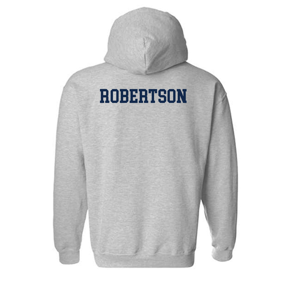 UNC - NCAA Football : Zamaurious Robertson - Classic Shersey Hooded Sweatshirt-1