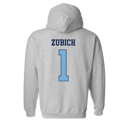 UNC - NCAA Women's Basketball : Jordan Zubich - Classic Shersey Hooded Sweatshirt-1