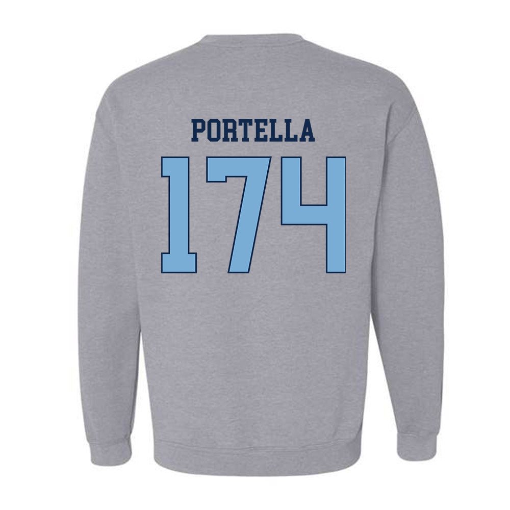UNC - NCAA Wrestling : Sabino Portella - Classic Shersey Crewneck Sweatshirt-1