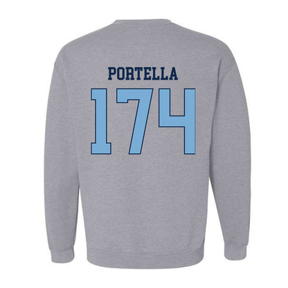 UNC - NCAA Wrestling : Sabino Portella - Classic Shersey Crewneck Sweatshirt-1