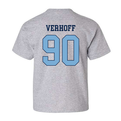 UNC - NCAA Football : Rece Verhoff - Classic Shersey Youth T-Shirt-1