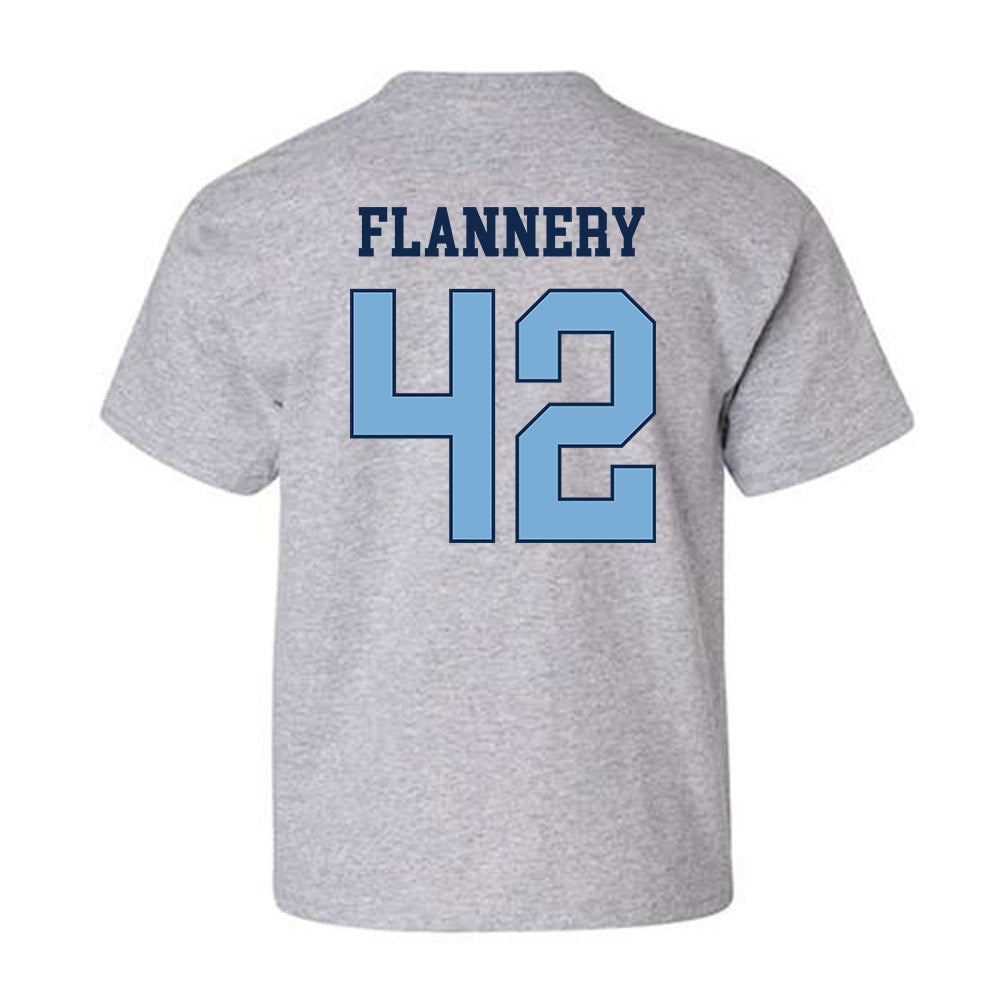 UNC - NCAA Baseball : Boston Flannery - Classic Shersey Youth T-Shirt-1