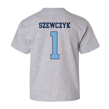 UNC - NCAA Men's Lacrosse : Mason Szewczyk - Classic Shersey Youth T-Shirt-1