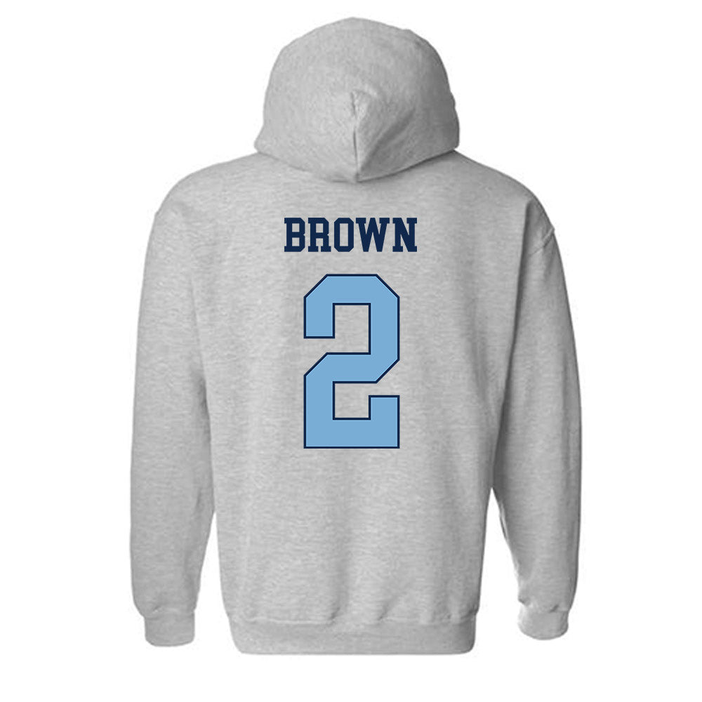 UNC - NCAA Men's Basketball : James Brown - Classic Shersey Hooded Sweatshirt-1