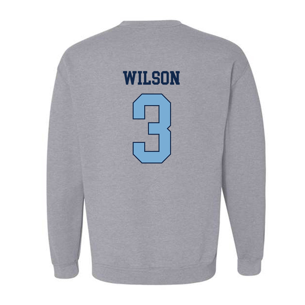 UNC - NCAA Men's Lacrosse : Brevin Wilson - Classic Shersey Crewneck Sweatshirt-1