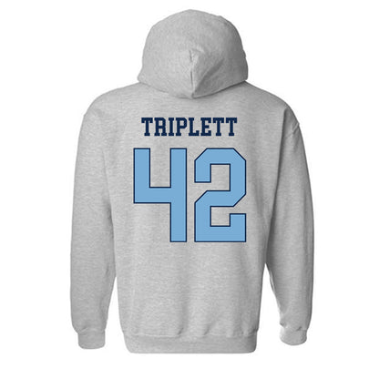 UNC - NCAA Football : Spencer Triplett - Classic Shersey Hooded Sweatshirt-1