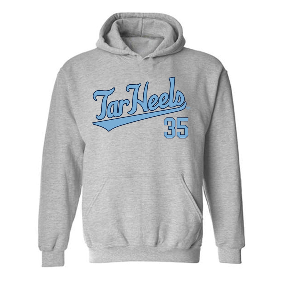 UNC - NCAA Baseball : Jackson Rose - Classic Shersey Hooded Sweatshirt-0