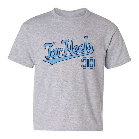 UNC - NCAA Baseball : Cale Bolton - Classic Shersey Youth T-Shirt-0