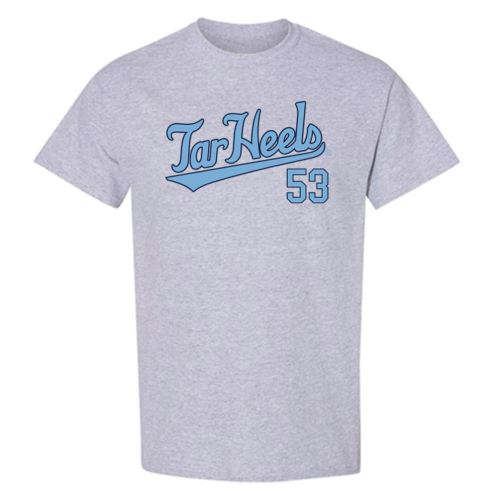 UNC - NCAA Baseball : Ryan Lynch - Classic Shersey T-Shirt-0