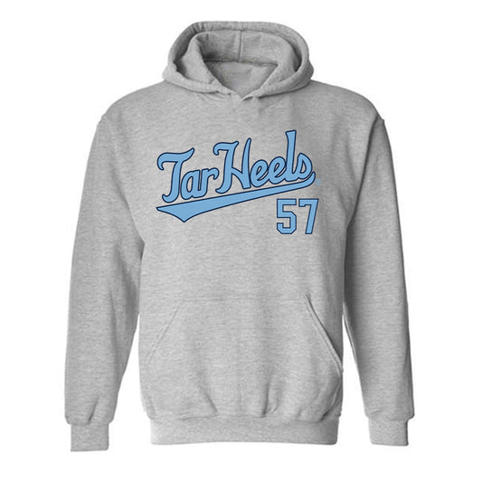 UNC - NCAA Football : Bo Burkes - Classic Shersey Hooded Sweatshirt-0