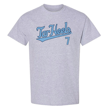 UNC - NCAA Baseball : Perry Hargett - Classic Shersey T-Shirt-0