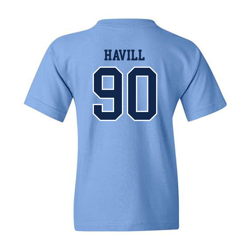 UNC - NCAA Men's Lacrosse : Trevor Havill - Classic Shersey Youth T-Shirt-1