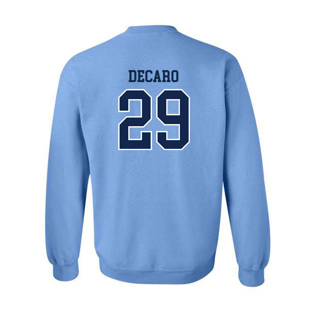 UNC - NCAA Baseball : Jason DeCaro - Classic Shersey Crewneck Sweatshirt