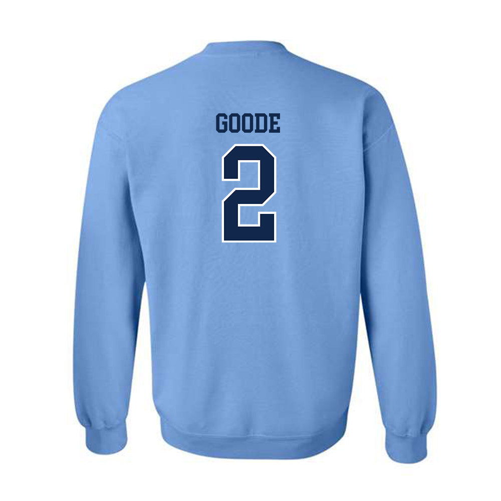 UNC - NCAA Men's Lacrosse : Kent Goode - Classic Shersey Crewneck Sweatshirt