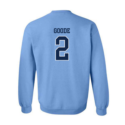 UNC - NCAA Men's Lacrosse : Kent Goode - Classic Shersey Crewneck Sweatshirt