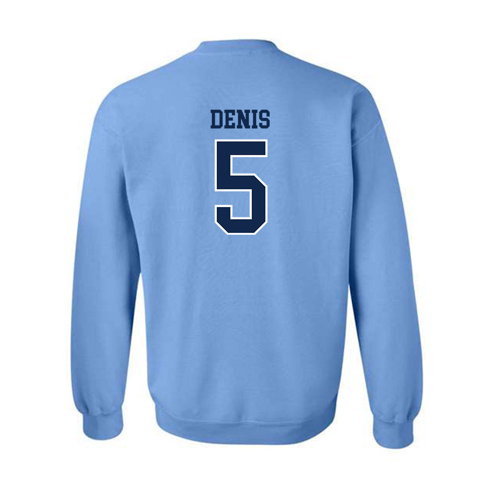 UNC - NCAA Men's Basketball : Isaiah Denis - Classic Shersey Crewneck Sweatshirt-1