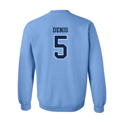 UNC - NCAA Men's Basketball : Isaiah Denis - Classic Shersey Crewneck Sweatshirt-1