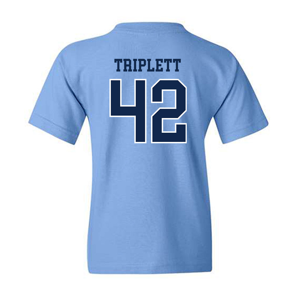 UNC - NCAA Football : Spencer Triplett - Classic Shersey Youth T-Shirt-1