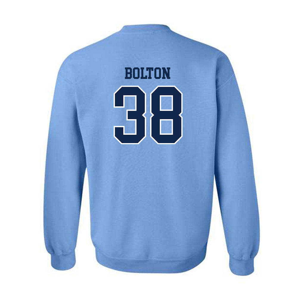 UNC - NCAA Baseball : Cale Bolton - Classic Shersey Crewneck Sweatshirt-1